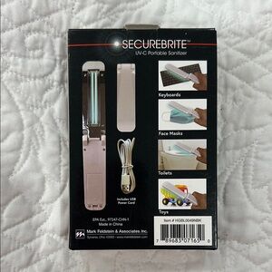 SecureBrite UV-C Portable Sanitizer